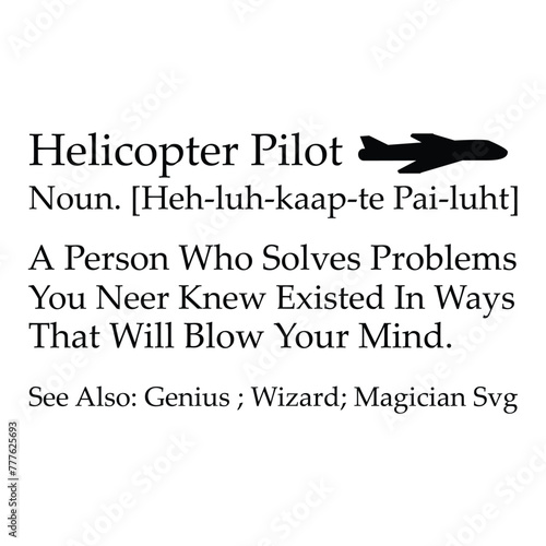 helicopter pilot