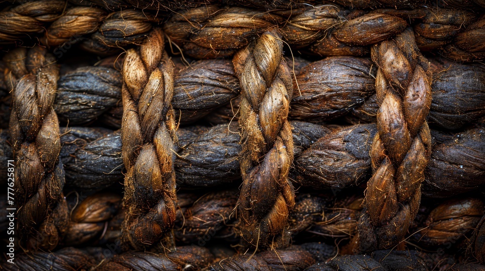A tight shot of a collection of wooden ropes, resembling intricately crafted woodworking supplies A tight shot of a collection of wooden ropes, resembling intricately crafted woodworking supplies