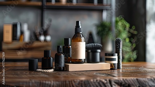 stylish  label-free beard care essentials 