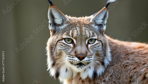 A-Lynx-With-Its-Head-Tilted-Listening-Intently-To-Upscaled_8
