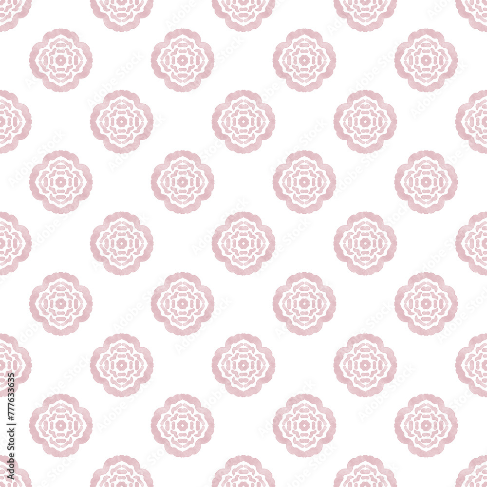 seamless pattern with pink flower seamless pattern with pink flower