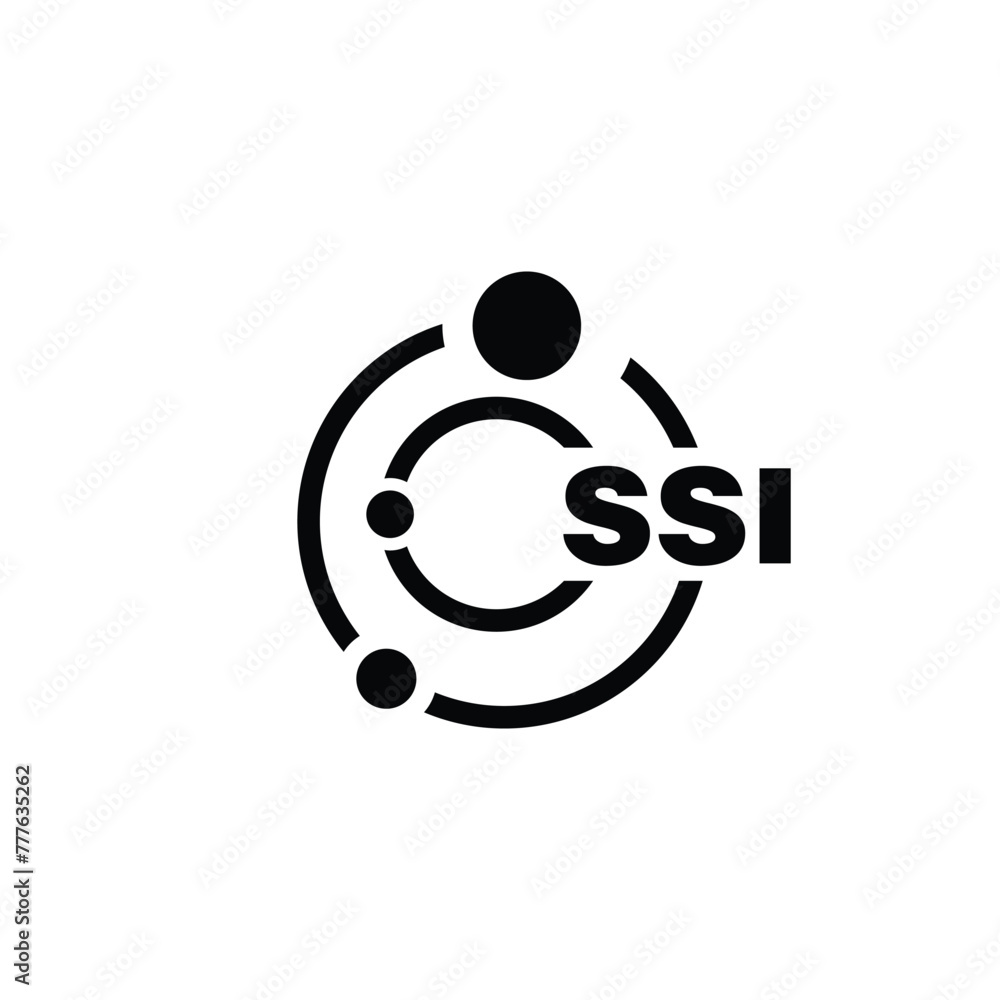 SSI letter logo design on white background. SSI logo. SSI creative initials letter Monogram logo icon concept. SSI letter design SSI letter logo design on white background. SSI logo. SSI creative initials letter Monogram logo icon concept. SSI letter design