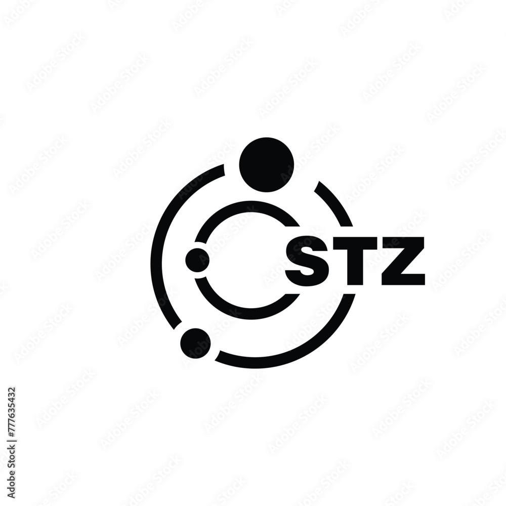 STZ letter logo design on white background. STZ logo. STZ creative initials letter Monogram logo icon concept. STZ letter design STZ letter logo design on white background. STZ logo. STZ creative initials letter Monogram logo icon concept. STZ letter design