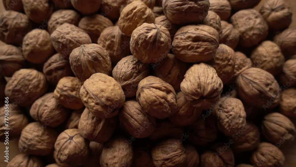 Pile of Walnut in Shell Background Pile of Walnut in Shell Background