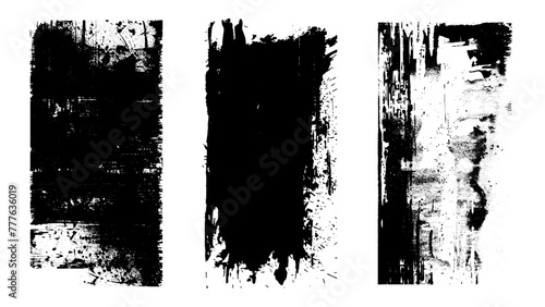 Grunge textures. Rough distressed background. Vector banners set. scratches for the design of retro vinyl album cover. Dirt and dust photo texture. Grunge Urban Background. Texture Vector. Dust grunge
