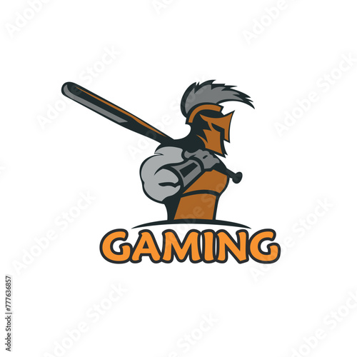 gaming logo design illustration