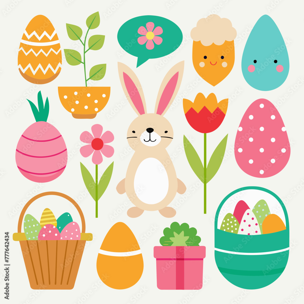 Easter Time Vector Graphics Spruce Up Your Designs with Seasonal Goods