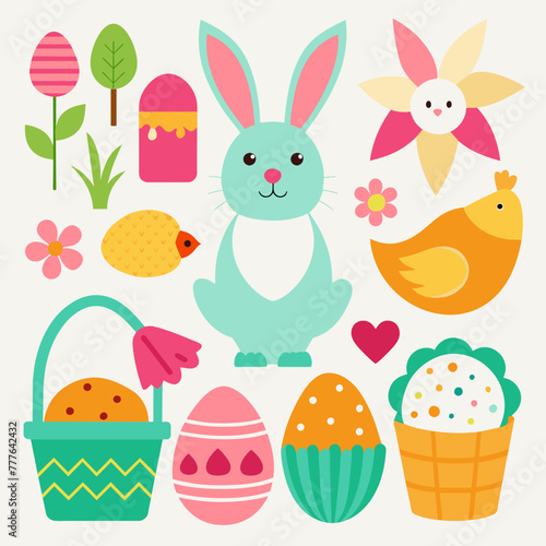 Easter Time Vector Graphics Spruce Up Your Designs with Seasonal Goods