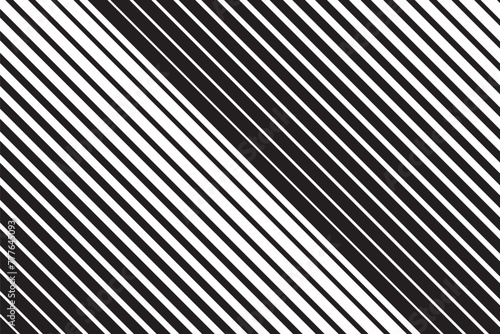 simple abestract black color small to big blend halftone daigonal line pattern a black and white background with a black and white striped pattern