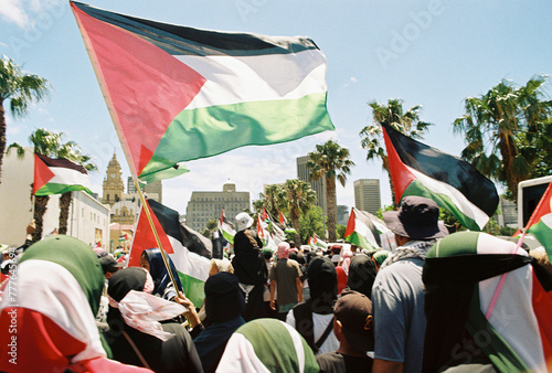 Palestine Protest March  photo