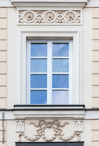 Ornate window of an old building © Nadezhda Bolotina