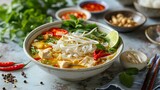 Laksa a delectable aromatic Southeast Asian noodle soup