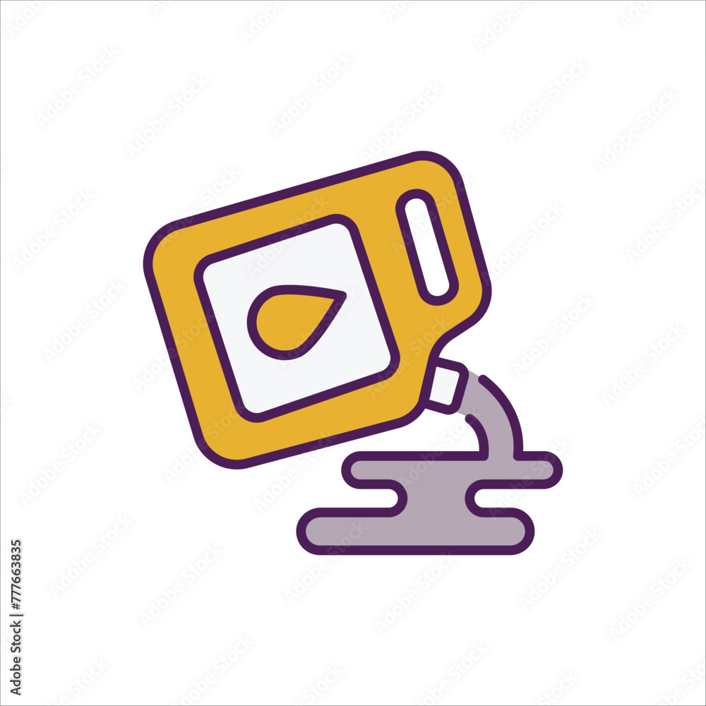 Oil Spill Icon editable stock vector icon Oil Spill Icon editable stock vector icon