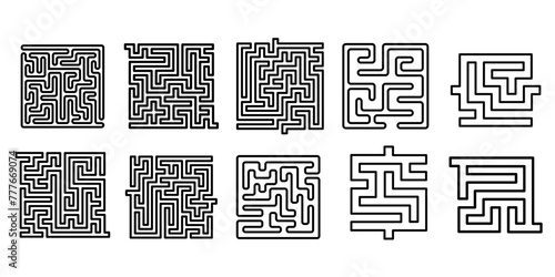 Simple Maze Element