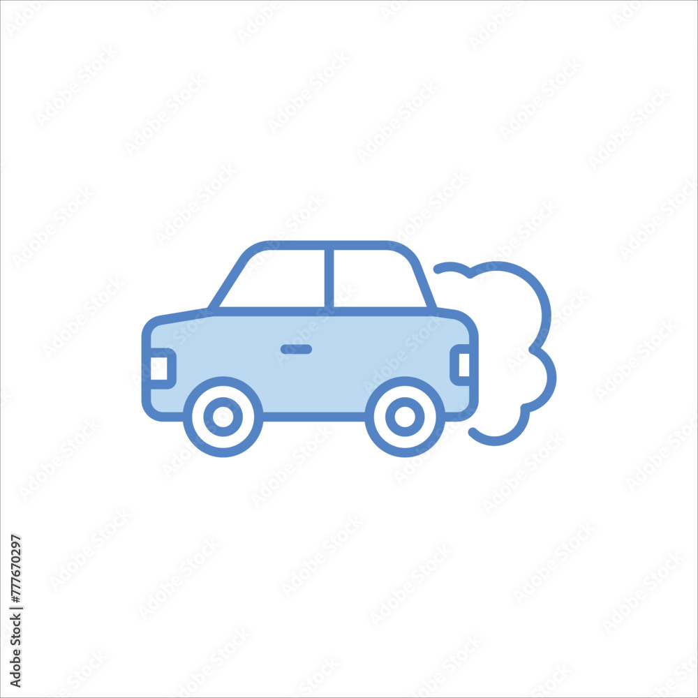 Smoke Icon editable stock vector icon Smoke Icon editable stock vector icon