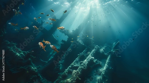 Depths Unseen  Underwater Exploration. n