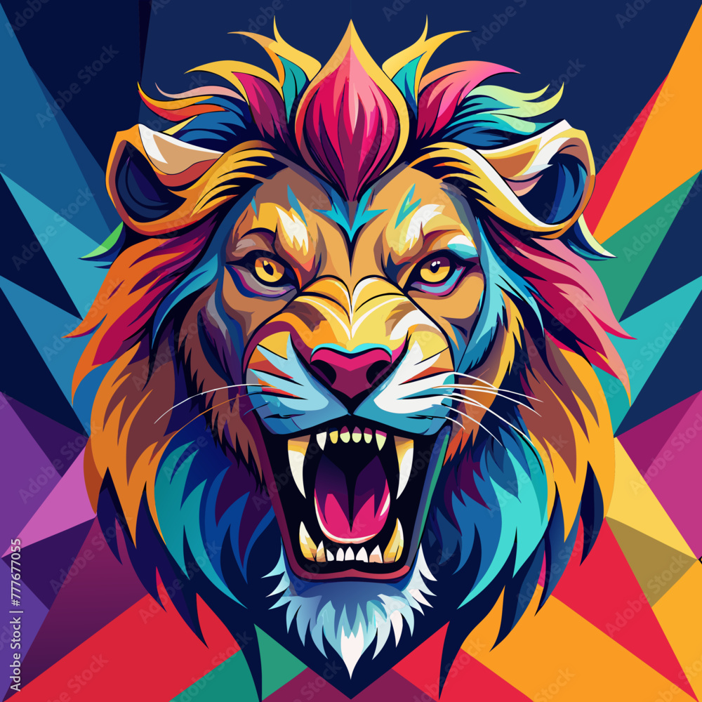 tiger, lion, vector, head, animal, tattoo, face, tiger, lion, vector, head, animal, tattoo, face,