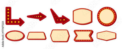 Retro Sign Element