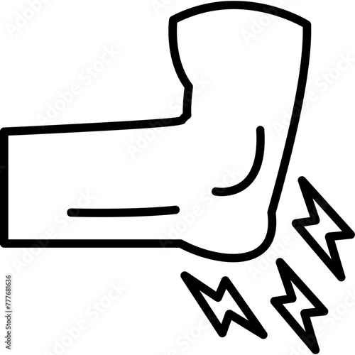 Elbow Pain Icon