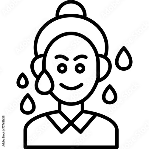 Sweating Icon
