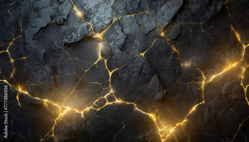 light coming through wall cracks
