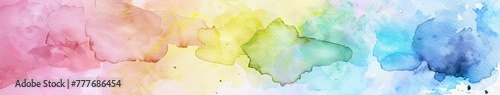 Rainbow Colored Background Painting