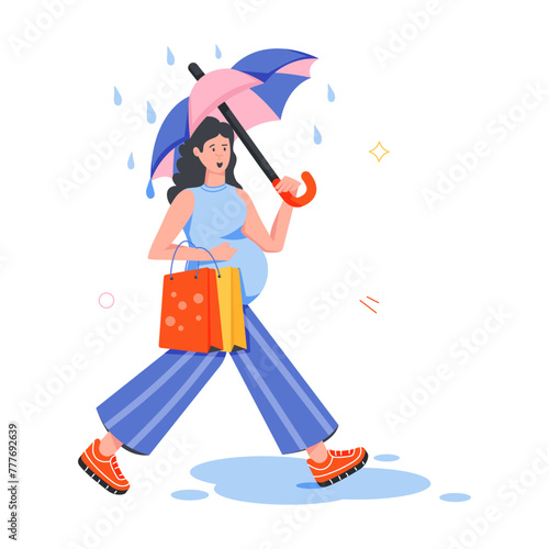 Pregnancy Routine Flat Icons 