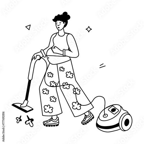 Latest of Maternity Flat Icons 


