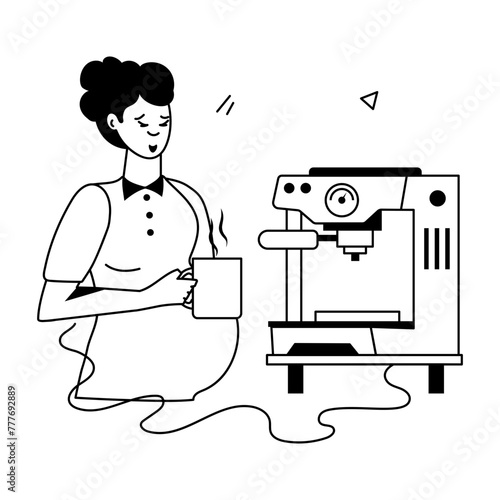 Prenatal Routine Flat Icons 
