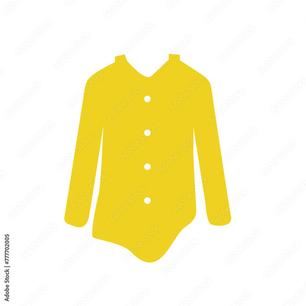 New collection of spring clothes yeollow colored icon pack New collection of spring clothes yeollow colored icon pack