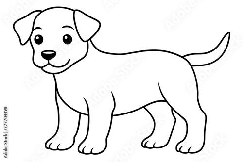 cachorros silhouette vector illustration