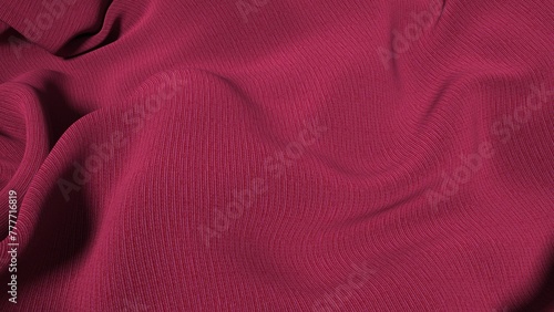 Red Textile Close-Up photo