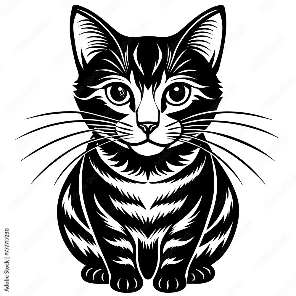 cat silhouette vector illustration svg file cat silhouette vector illustration svg file