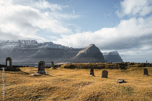 Faroe island highlands photo