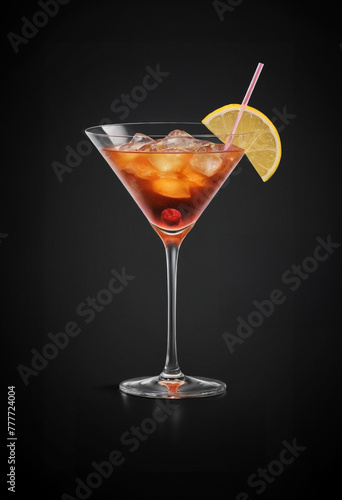 happy hour of cocktail bar, realistic and cinematic theme, luxury and modern mood, black background