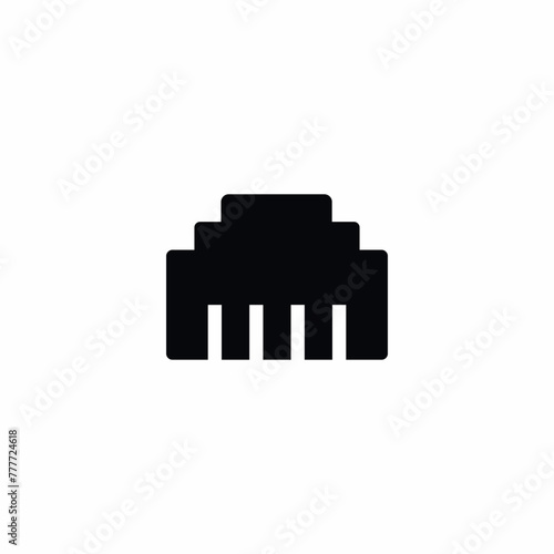 LAN Cable Socket Plug icon