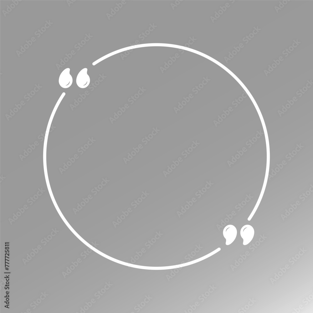 Obraz premium Modern abstract card with quotes design style. Geometric pattern shape. Vintage card. Creative typography art cover. Modern abstract template design. Graphic art. Geometric element. Web banner.