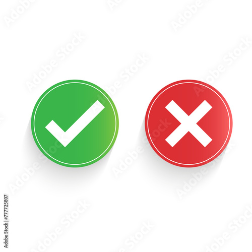 Icon on white backdrop. Web button set. Choice icon set. Vector icon. Approval icon set. Information icon set. Vector logo.