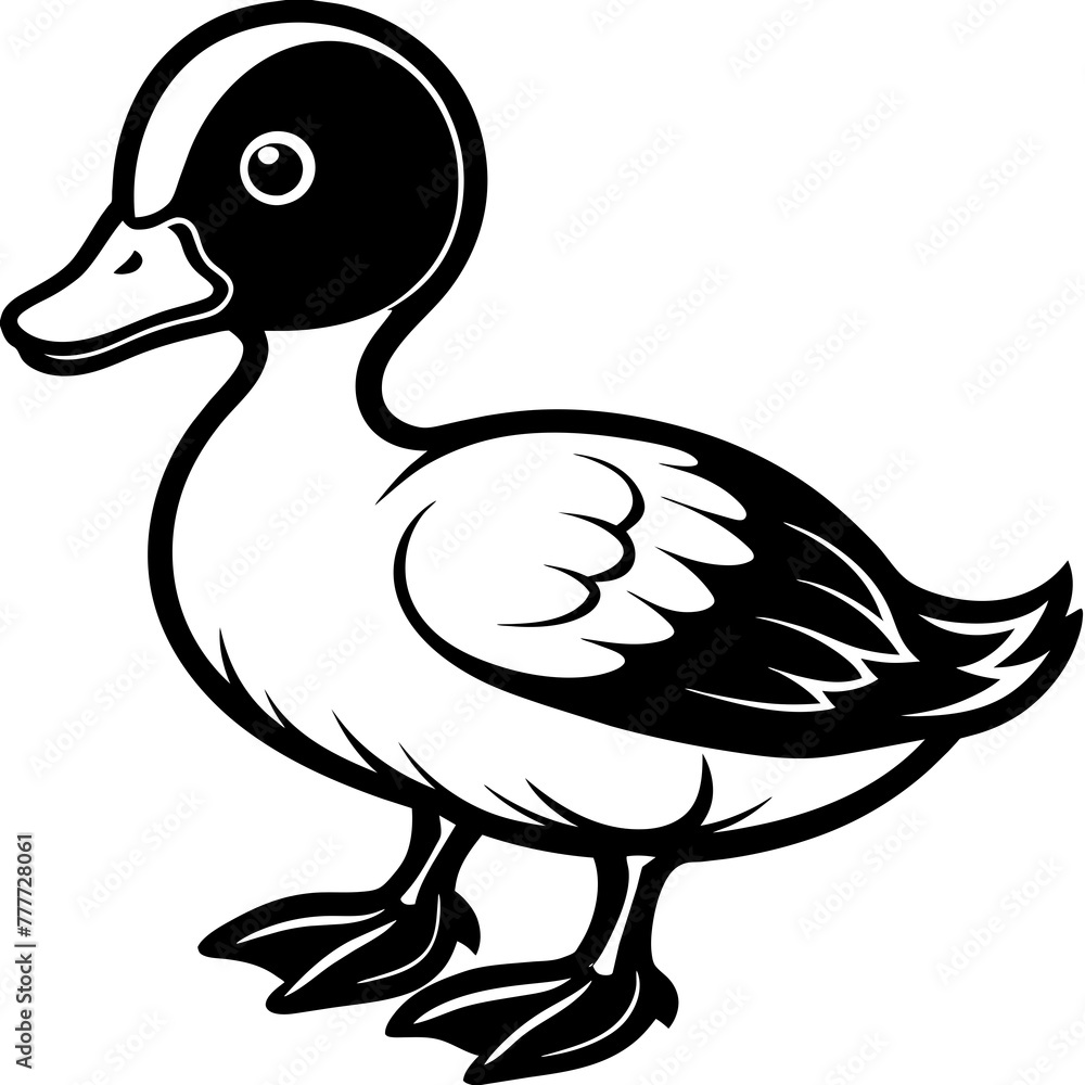 baby duck silhouette vector illustration svg file baby duck silhouette vector illustration svg file