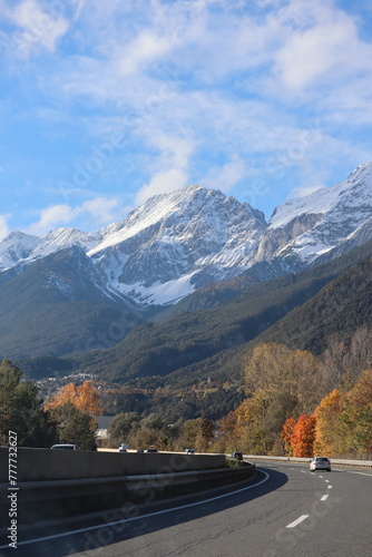 road in mountains