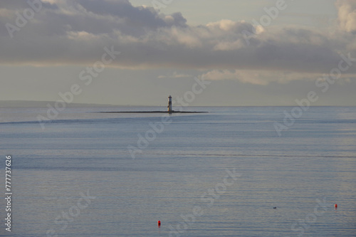 Blackrock Lighthouse on A Winters Afternoon as seen from  Rosses Point photo