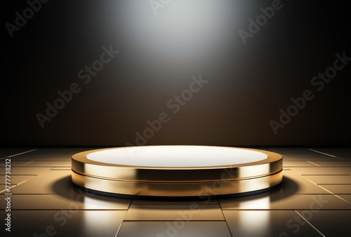 golden, gold, golden pedestal for award