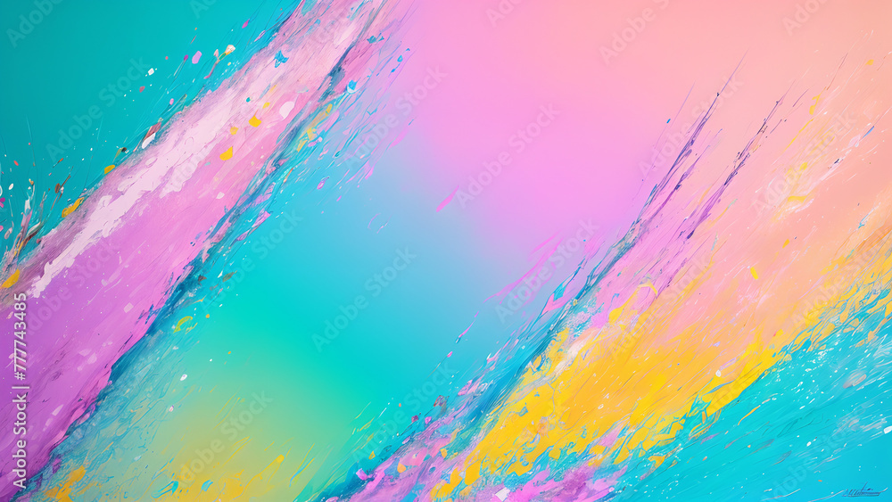 Obraz premium Abstract pastel background with waves