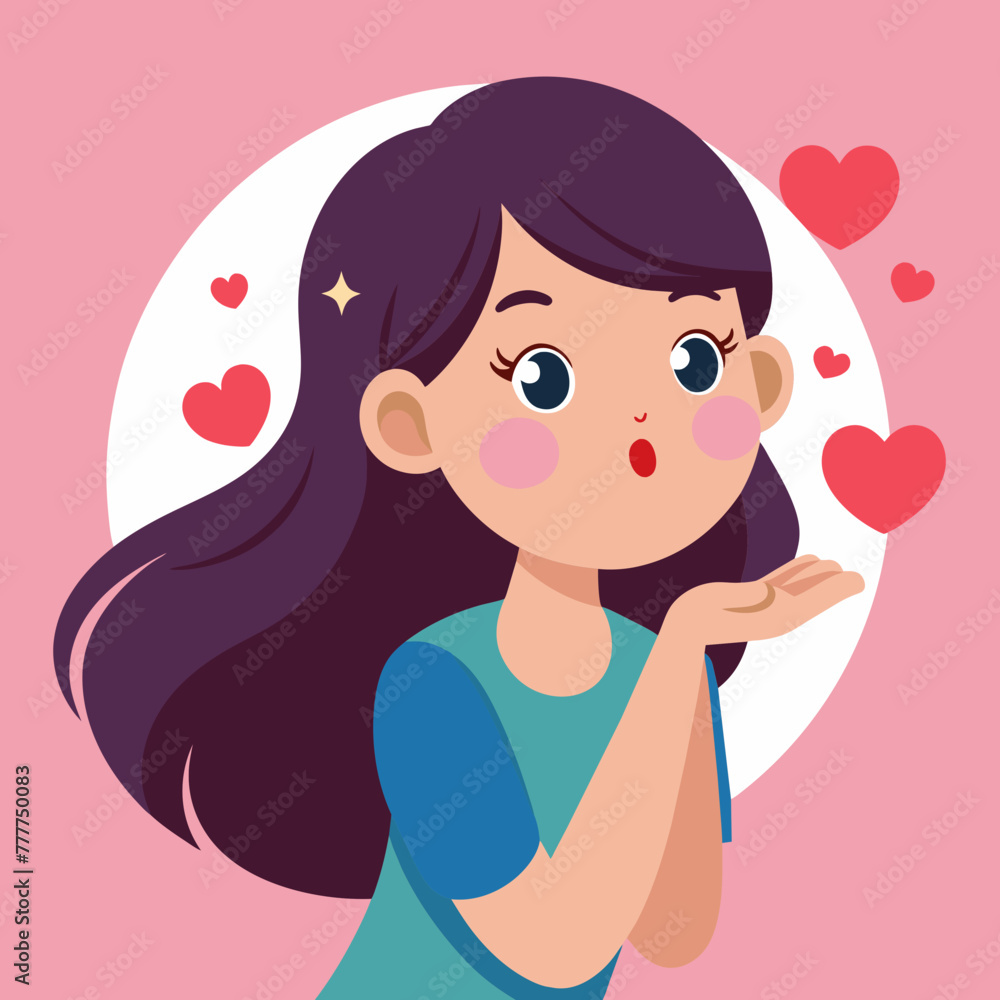 Sending Love A Girl's Flying Kiss Adventure