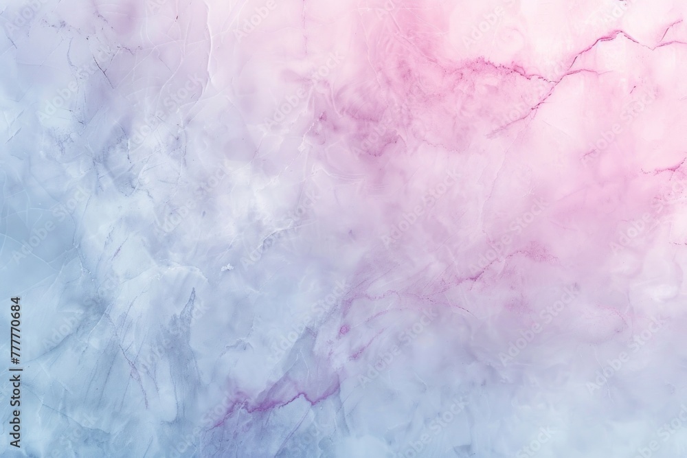 Obraz premium Soft pastel gradient background in pink and lavender marble texture