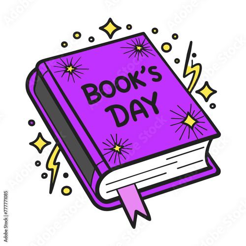 Celebrating Literature: A Vector Illustration Dedicated to Book’s Day