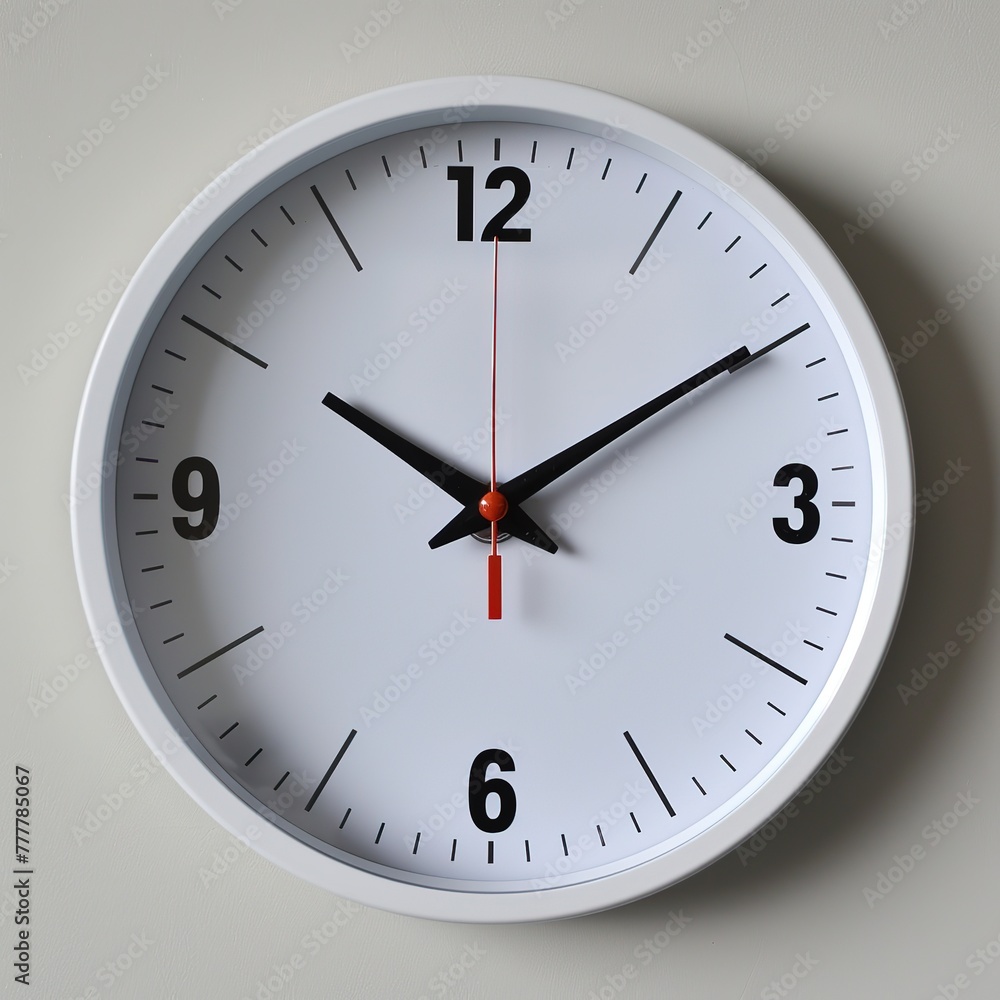 clock face, clean bright and plain, with arabic number generative ai images clock face, clean bright and plain, with arabic number generative ai images