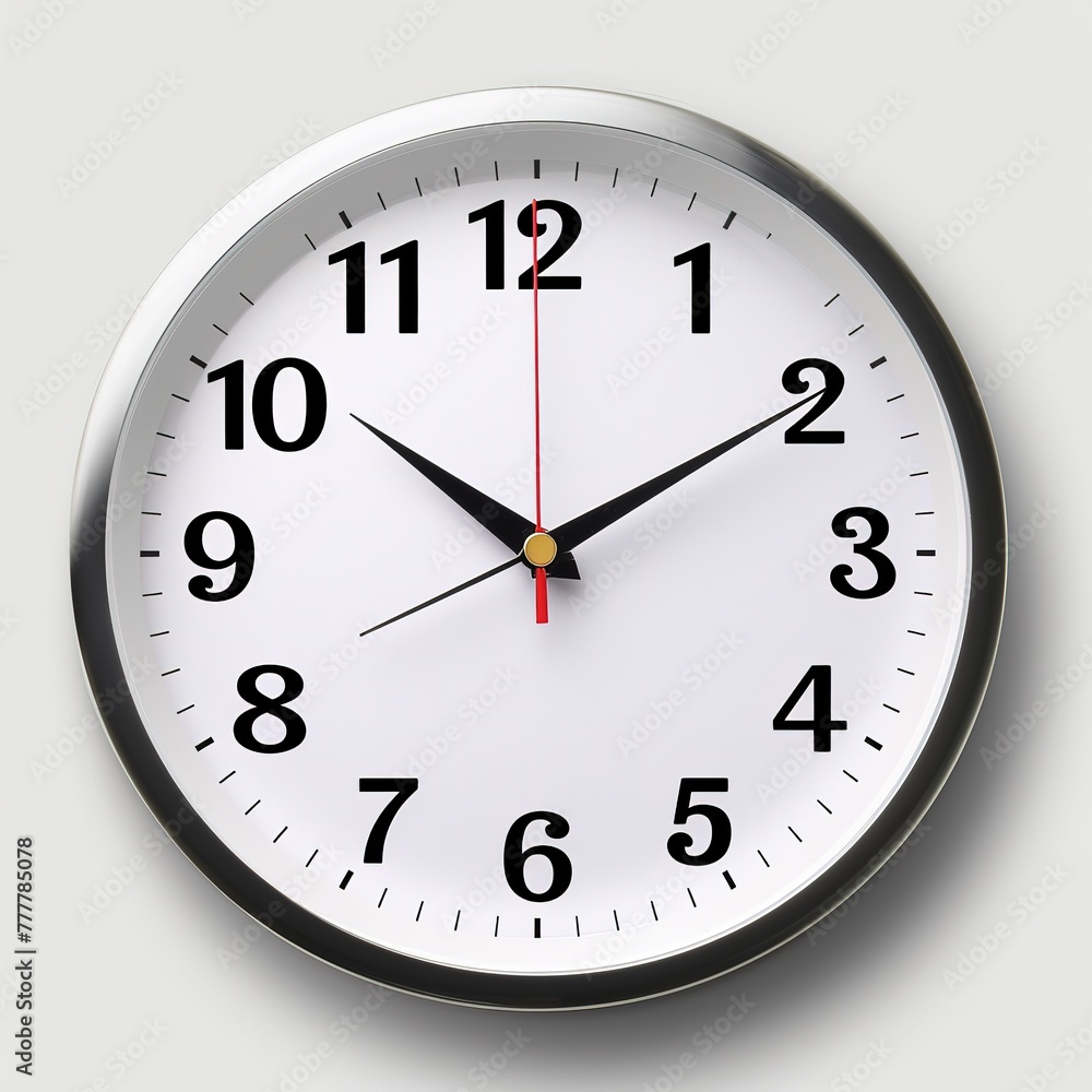 clock face, clean bright and plain, with arabic number generative ai images clock face, clean bright and plain, with arabic number generative ai images