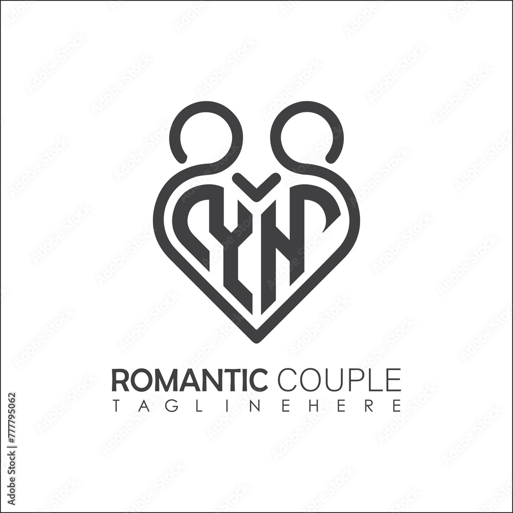 Couple love Heart symbol ALL letter logo icon design template. May be used in medical, dating, Valentines Day and wedding design. Couple love Heart symbol ALL letter logo icon design template. May be used in medical, dating, Valentines Day and wedding design.