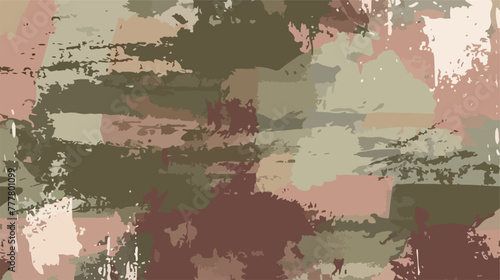 Camouflage textureold background flat vector isolated